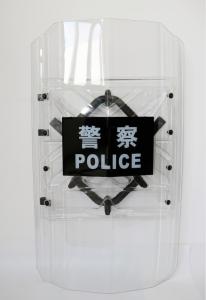 Cheap Impact Resistance Riot Shield Protection Polycarbonate Material for sale