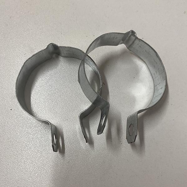 Bending Process Galvanized Pipe Clamp Galvanized Conduit Straps Rustproof