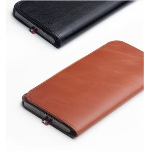 China Suitable For Mobile Phones Huawei Samsung Apple Genuine Leather Mobile Phone Case Wallet Magnetic Buckle Card Holder Cash Multi-Function Business on sale