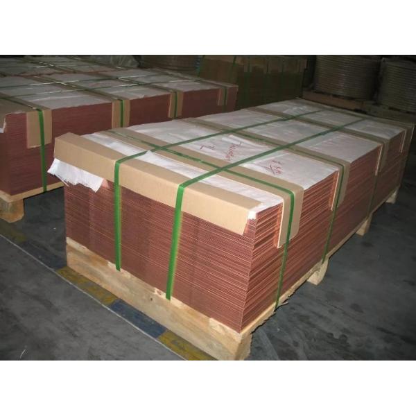 C14500 Decorative Copper Sheets High Precision Machining 99.9 Flat Copper Plate