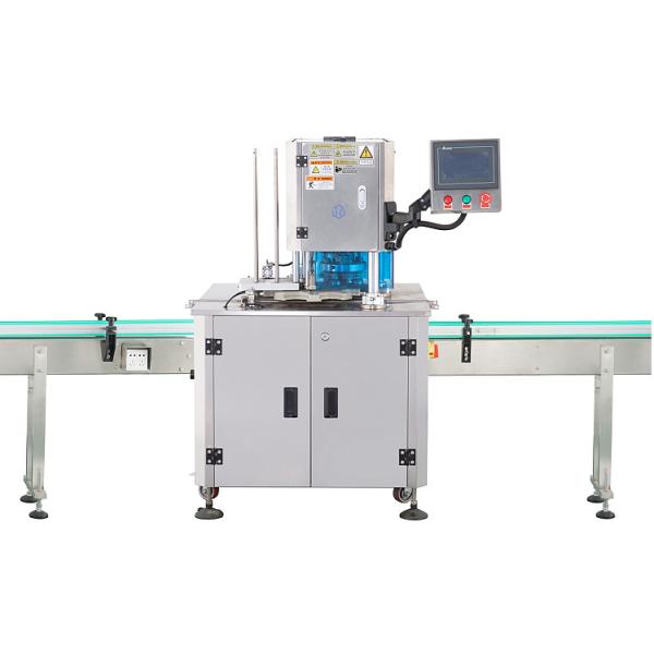 Mitsubishi PLC 1.1KW 304SS Tin Cans Filling Sealing Machine