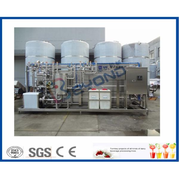 SUS304 Plate Milk Processing Equipment , PID Control Milk Pasteuriser Machine