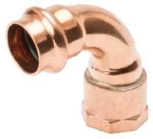 Cheap Copper Press Elbow North American Market 1/2 To 4 copper pipe fittings for sale