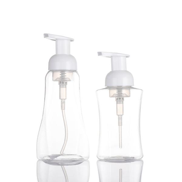 500ml Plastic Spray Foam Pump Shampoo Bottle with Eco-friendly Material