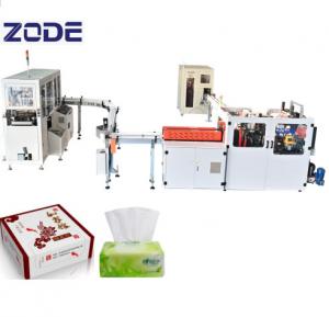 China 1200sheets/Line Paper Converting Machinery , 6plys Toilet Tissue Making Machine on sale