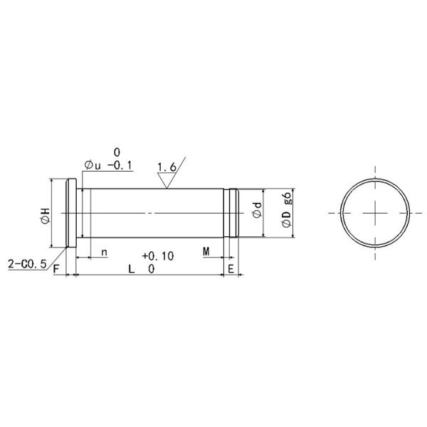 Non Standard Hinge Pin Custom Made For Automatic Assembly Machine