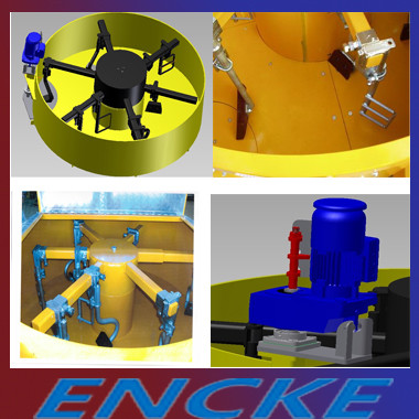 Industrial Mobile Concrete Batching Plant / Mini Mobile Batching Plant 50m³/H Fast moving on site