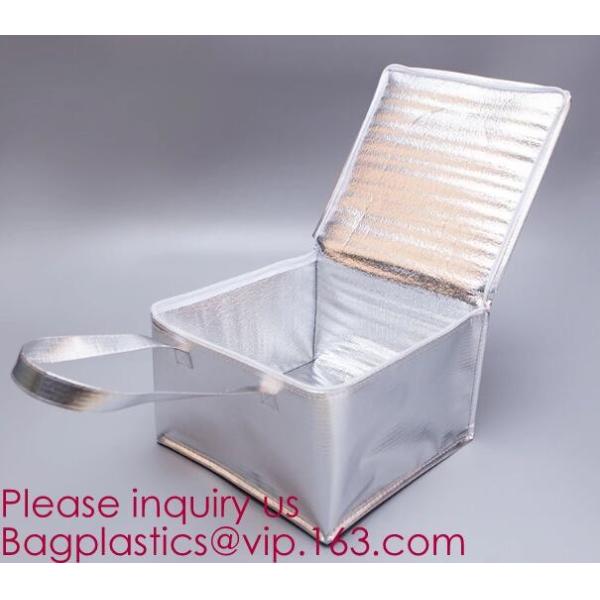 thermal large ice cooler bag/insulated aluminium foil 600D polyester lunch picnic cooler bags,picnic lunch aluminum insu