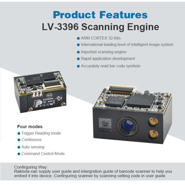 OEM Mini Laser POS RFID 1D Barcode Scanner Module