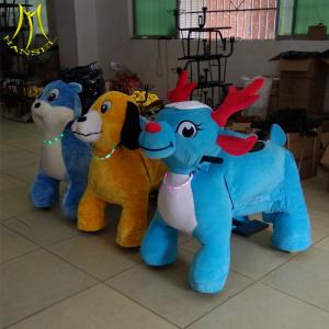 China Hansel  battery operated dinosaur toys battery operated dog toy for kids christmas deer ride toy on sale