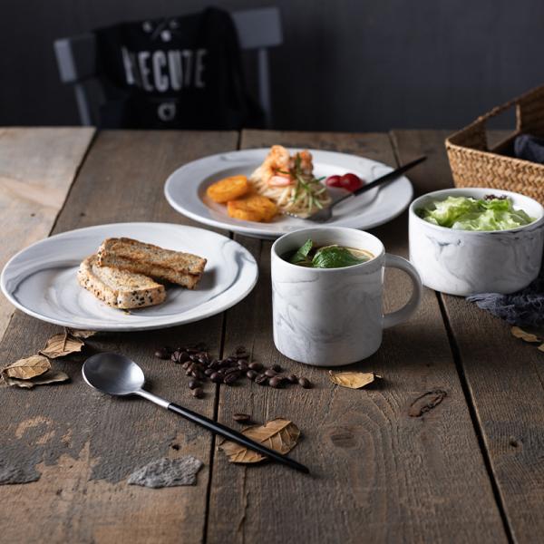 Banqueting Pink Blue Black Colored Porcelain Dinnerware LFGB Approved