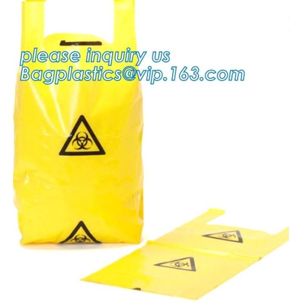 Bio Hazard Tote Bags,Stick-on Red Bio Hazard Waste Bags 6" x 6" 200/Bx,Shop Bio Hazard Shoulder bags online bagease pack