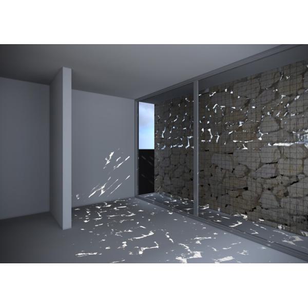 Welded Retaining Wall Gabion Baskets Customized Size Long Life Span