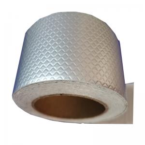 Cheap Aluminum Foil Surface Butyl Rubber Waterproof Membrane Butyl Rubber Flashing Tape for sale