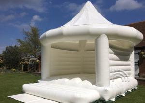 Cheap White Inflatable Wedding Bouncy Castle Inflatable Bouncy House Tent For Adults Kids for sale