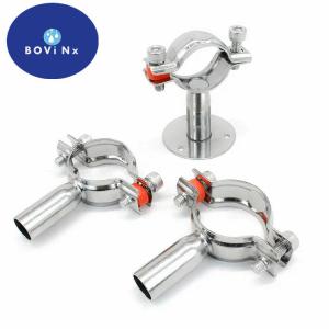 Cheap ODM Stainless Steel Pipe Hanger , Double Stainless Steel 304 Tube Fittings for sale