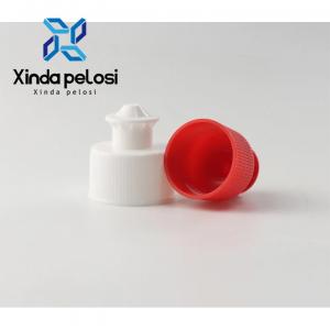 Cheap 28 410 24 410 28 400 Push Pull Cap For Water Bottles Detergent Cap Cosmetic Packaging Plastic for sale