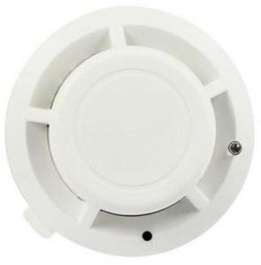 Cheap Ceiling Mounted Fire Alarm Heat Detector 0 To 95% RH Humidity 1 Year Warranty for sale