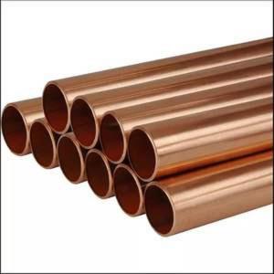 China 1.5 2 inch Thin Wall Copper Round Pipe Tube 99.99% PE For Oil Transportation System split ac on sale