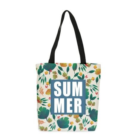 Custom silk screen printed Cotton material handle style blank natural cotton canvas bag without logo bagplastics bagease