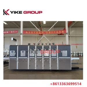 Cheap Yk-1228 Lead Edge Feeder Printer Slotter Die Cutter Machine For Corrugated Carton for sale