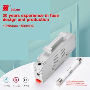 Cheap Industrial Photovoltaic Fuse 1000V DC 15A 1500V DC 40A DC for sale