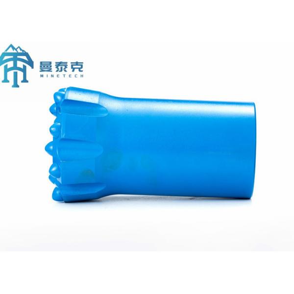 Alloy Steel 64mm T38 Thread Button Bit with Spherical and Ballistic Shape for High Abrasion Resistance