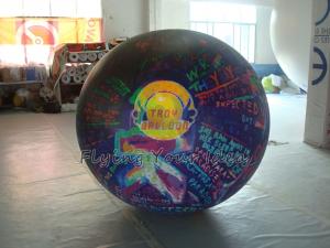 Cheap Reusable durable Big PVC helium balloon with total digital printing for advertising for sale