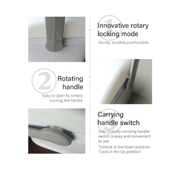 Phefon Portable Cooler Box 5L Camping Freezer Box With Rotating Handle