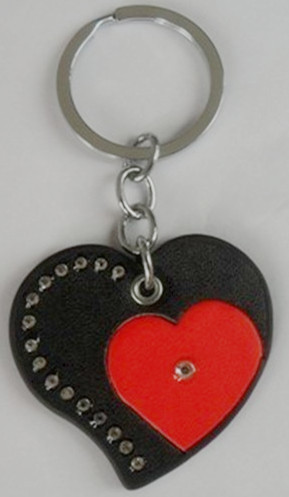 Quality PU leather keychains, Genuine leather keyring, keyfolders, keyfinders, 3D Leather Keychain wholesale