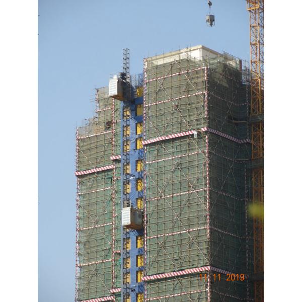 Rack And Pinion Heavy Payload SC250BG KP-B19 Construction Site Hoist