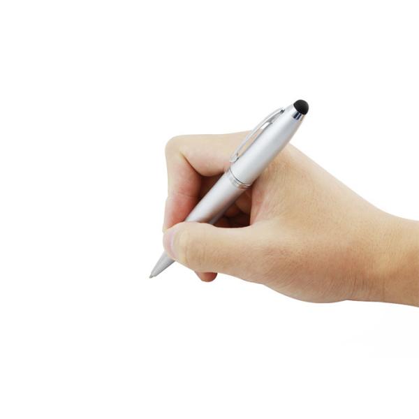 Metal Ballpoint Pen USB Flash Drive 16gb 3 In 1 Pendrive Memory Disk U Disk For Gift