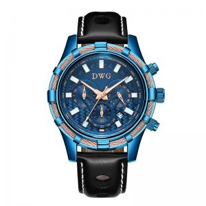 Cheap SEIKO Quartz Chronograph Watches Waterproof Sports Wrist Watch For Men for sale