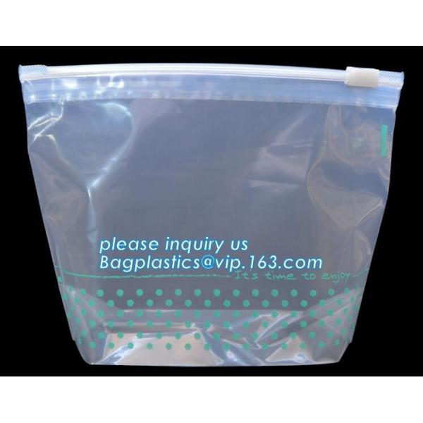 Fresh vegetable Grape Cherries transparent plastic Packaging Bag, Slider Zipper Cherry Packing Bags, GRAPE & CHERRY BAGS