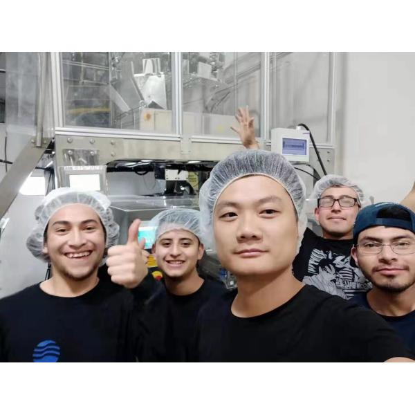 2/4 Heads Linear Weigher Packing Machine for Grain Nut Coffee Bean