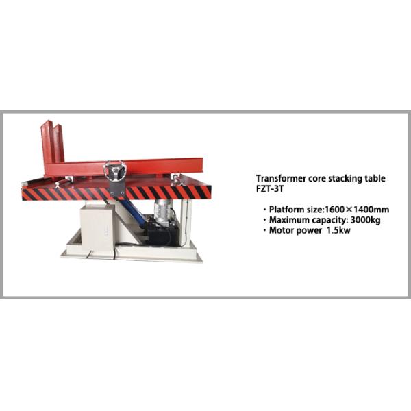 Hydraulic Driven Tilting Function Transformer Iron Core Stacking Table