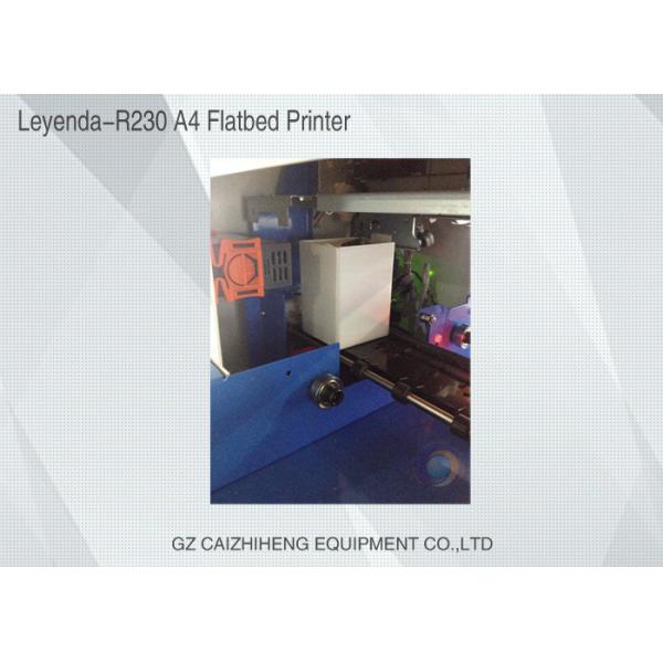 A4 Inkjet Small Format UV Flatbed Printer Curable Desktop For Soft Material