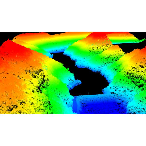 Fixed Wing Drone UAV LiDAR GS-130X HESAI XT32 Sensor 1.26KG 3D Mapping Strong Penetration Forestry Powerline Surveying