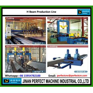 Cheap H Beam Assembling &amp; Welding &amp; Straightening Machine for sale