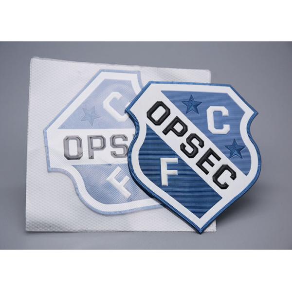Voltage Customized Heat Transfer Clothing Labels With 3D TPU Logo