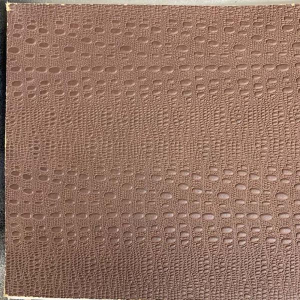 Microfiber Artificial Leather Material Bovine Split Finished