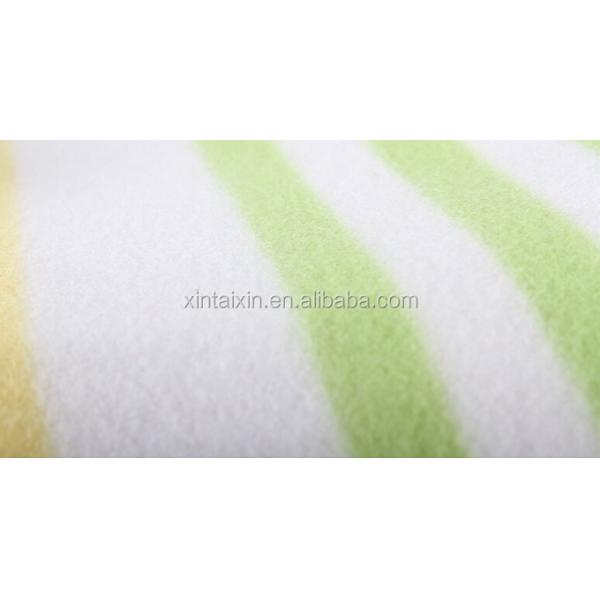 Manufacturer stripe padded beach mat foldable picnic mat flannel sleeping mat