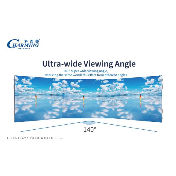 P5 Seamless Outdoor LED Advertising Screen Pole Mounted 320x160mm