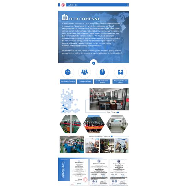 ATSQ2Y Model 4 Poles MCCB type smart Dual Power Automatic transfer switch