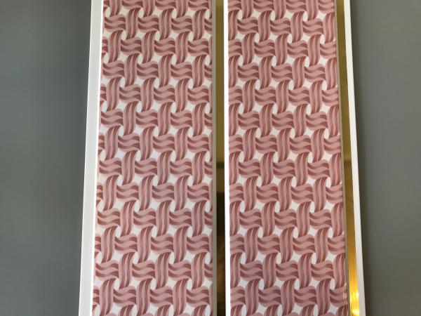 Quality Pink Color water resistant bathroom wall panels Polyvinyl Chloride Material wholesale