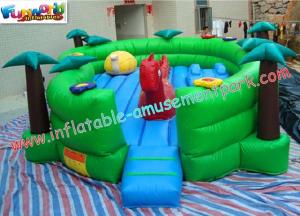 Cheap Customized Outside Kids Inflatable Amusement Park Equipment with Digital Printing for sale