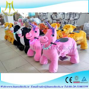 Hansel kids indoor play equipment coin operated  fiberglass toy supermarket center for sales stuffed animals in mall