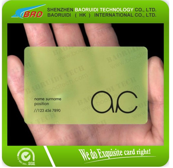 embossed business cards