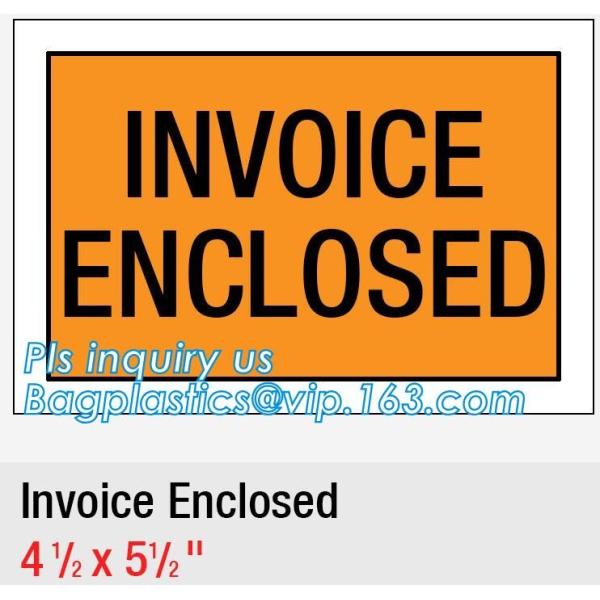 Waterproof packing list envelopes with self adhesive A3 A4 B4 B5 A7 C5 C7size, packing list enclosed envelope a5, bageas