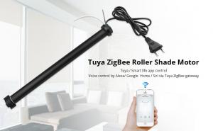 Cheap Zeamom Tuya Zigbee Motorized Blind Roller Shade Motor for 35-38mm Tube smart Life Alexa Google Home Blind remote control for sale